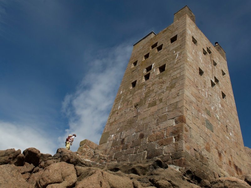 On the Island of Jersey, Fortifications Turned&nbsp;Lodging